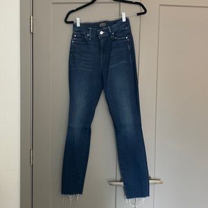 Mother Denim Raw Hem Size 25